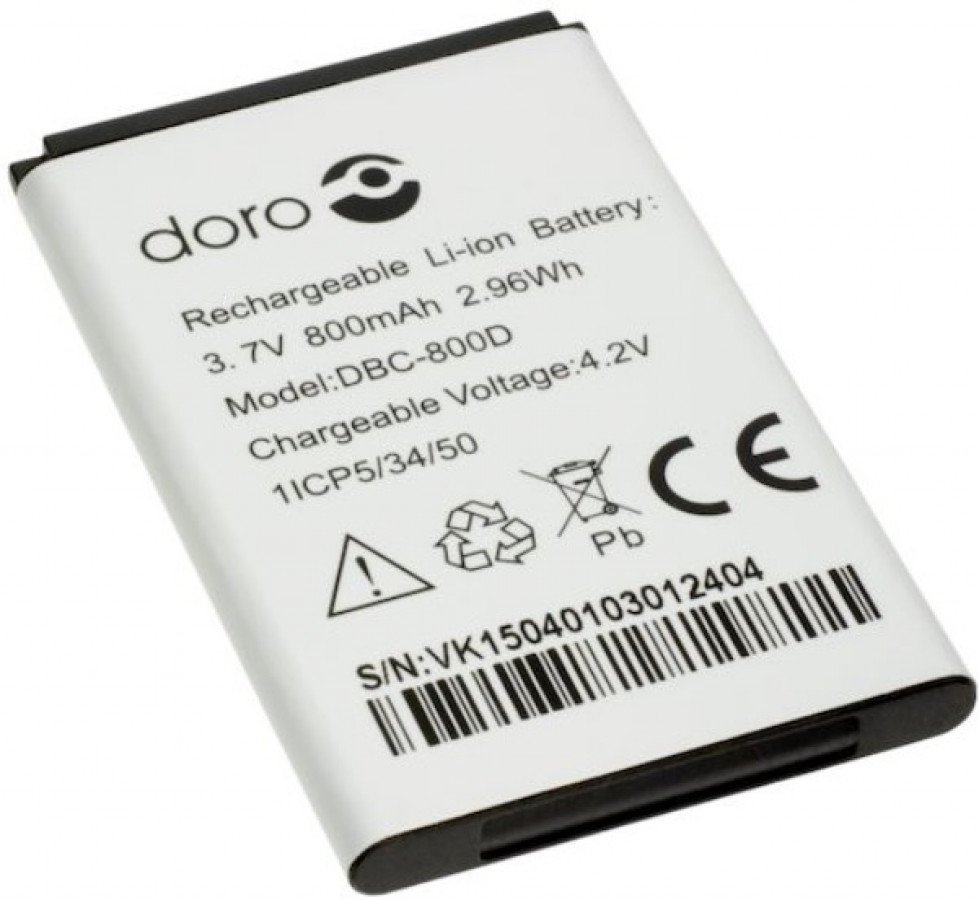 Doro 1362, 1382, 2414, 2424 507, 509, 510, 515, 530X, 715, 5031, 6030, 6031, 6526 alkuperäinen akku