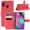 Samsung A40 suojakotelo Litch punainen