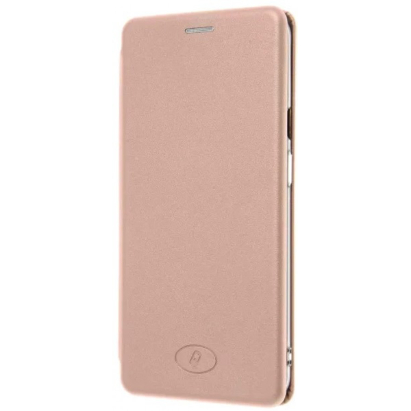 Insmat Exclusive Folio Case OnePlus 7 suojakotelo rose gold