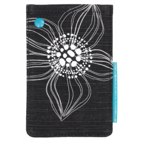 Golla Puhelinpussi Musta Kuvioitu