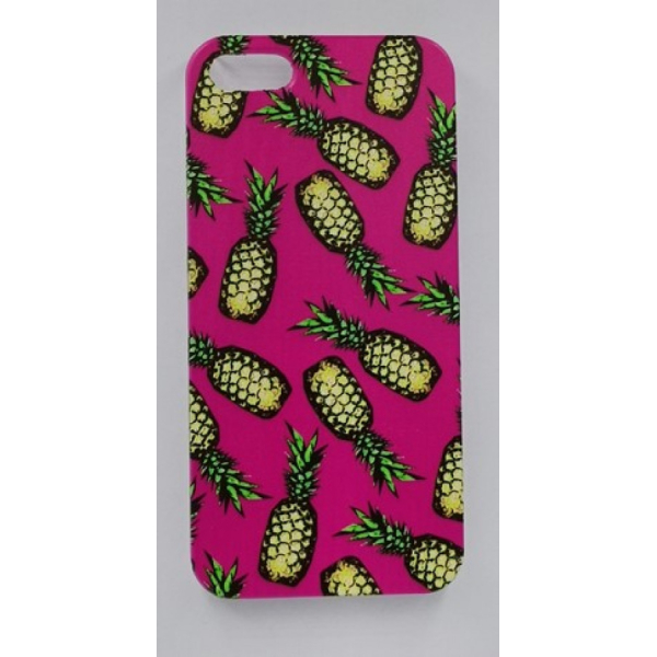 Iphone 5 / 5S / SE Suojakuori  Vaaleanpunainen Kuvilla