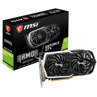 MSI GTX 1660 ARMOR 6G OC GDDR5 - PCIe 3.0 x16 - HDMI, 3 x DisplayPort, näytönohjain