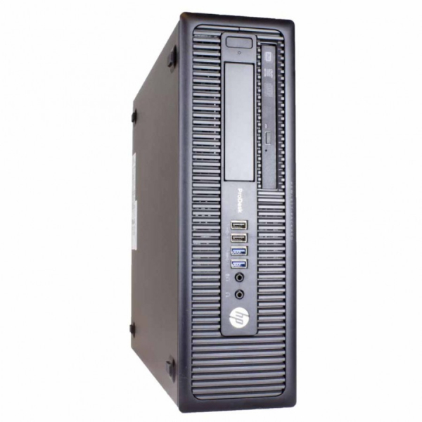 HP 600 G1 TWR i3-4130 4GB 500GB DVDRW, tehdaskunnostettu, takuu 12kk