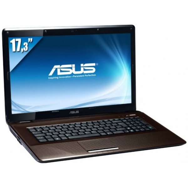 Käytetty Asus 17.3" P6100 120Gb 4Gb, takuu 1kk. Window 10H, X72F ruskea musta