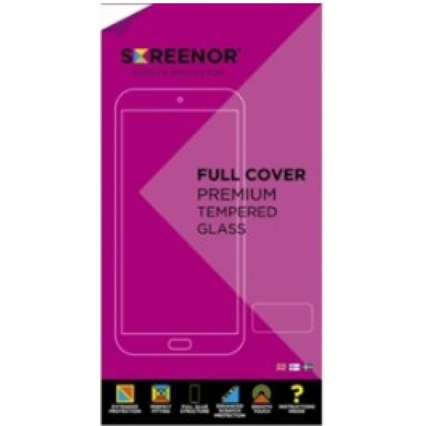 Screenor Samsung Galaxy A22 5G Full Cover Premium Tempered Glass -suojalasi