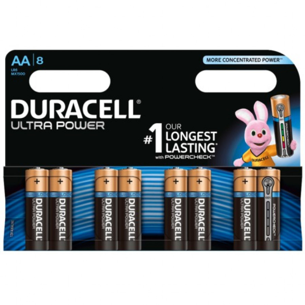 Duracell Ultra Power AA 8kpl LR6