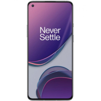 OnePlus 8T, käytetty takuu 1kk 128/8Gt, 6.55", 48MPix neloiskamera, 4500 mAh, 65W WarpCharge, Hopea
