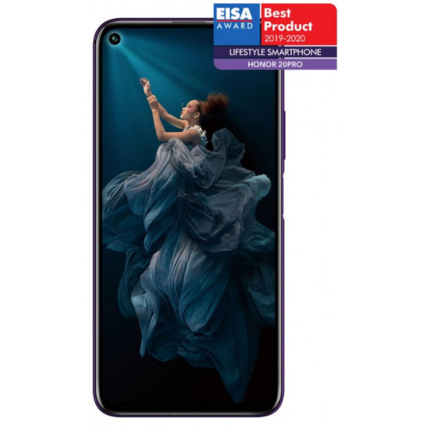 HONOR 20 Pro 8/256 Gb musta, 48MP + 16MP + 8MP + 2MP
