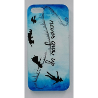 Iphone 5 / 5S / SE Suojakuori  Sininen Kuvalla