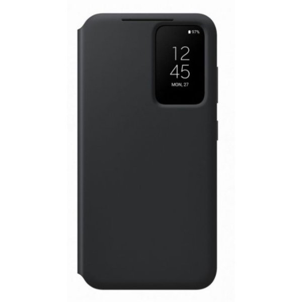 SAMSUNG GALAXY S23 CLEAR VIEW PUHELINKOTELO musta