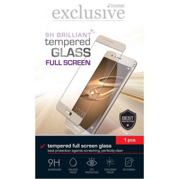 Nokia 7.1 musta reunus panssarilasi 9H 2.5D insmat