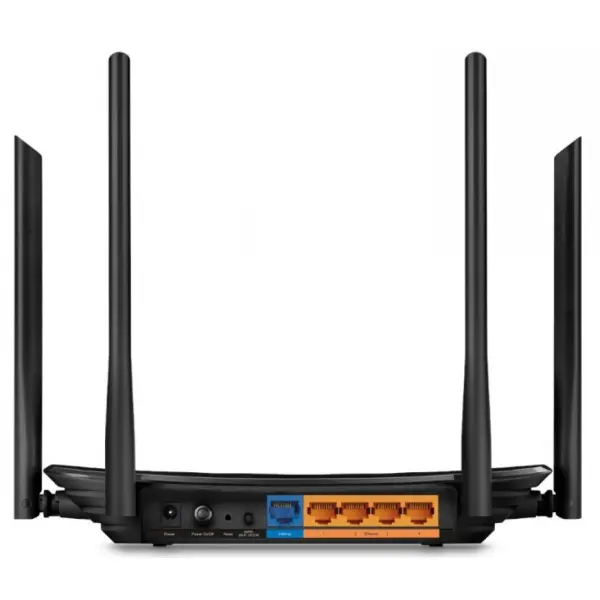 Käytetty TP-LINK AC1200 1200Mbit ARCHER C6 langaton Wi-Fi -reititin, 4x Gigabit LAN, myös valokuitu WAN, takuu 1kk - Image 2
