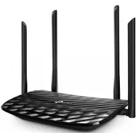 Käytetty TP-LINK AC1200 1200Mbit ARCHER C6 langaton Wi-Fi -reititin, 4x Gigabit LAN, myös valokuitu WAN, takuu 1kk