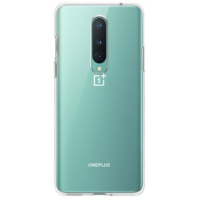 OnePlus 8 Clear Bumper Case läpinäkyvä