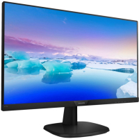 Philips 27" FullHD, DVI, VGA, HDMI, V-line 273V7QDSB 60Hz näyttö
