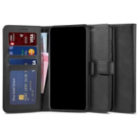 TECH-PROTECT WALLET BLACK MOTOROLA E13 suojakotelo musta