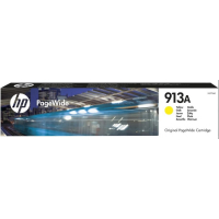 HP 913A, Keltainen, alkuperäinen PageWide mustepatruuna, malleihin PageWide 352, MFP 377, PageWide Managed MFP P57750, P55250, PageWide Pro 452, 477, 552