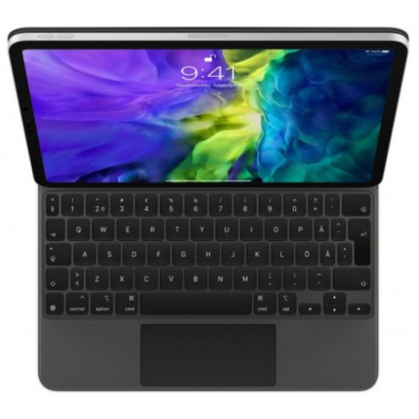 Apple iPad Air 10.9"/Pro 11" 2018/2020/2021 Magic Keyboard MUSTA käytetty takuu 1kk