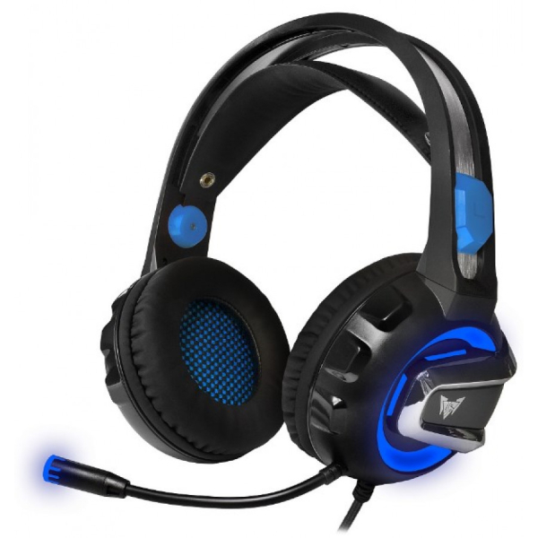Pelikuulokkeet 7.1 USB CMGH-3103 PC CrownMicro sininen LED