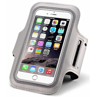 Käsivarsiremmi Yleismalli 4,3" - 5,1" Harmaa / Heijastin