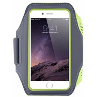 Käsivarsiremmi Yleismalli 4,3" - 5,1" Musta / Vihreä