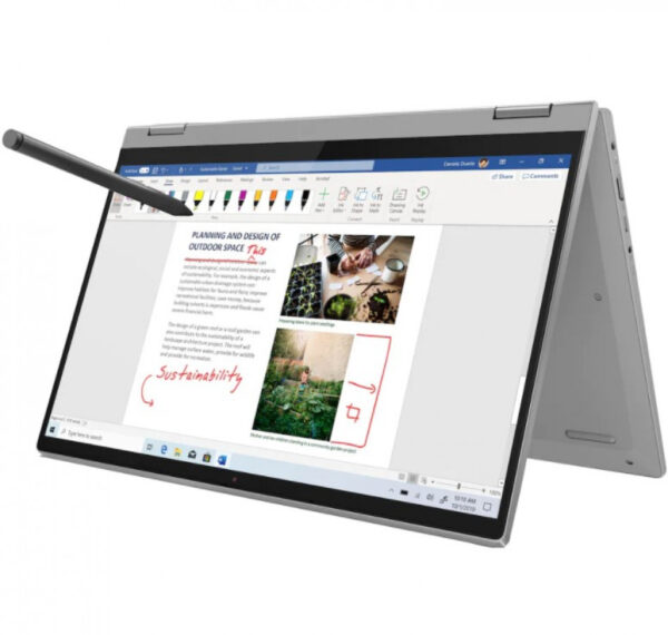 Lenovo IdeaPad Flex 5 Intel G7505 4/128Gb, 14" FullHD kosketusnäyttö, Bluetooth, 2-in-1 kannettava, 14ITL05 - Image 2