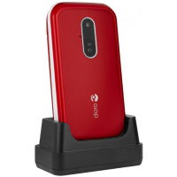 Doro 6621 Single-SIM punainen ja valkoinen