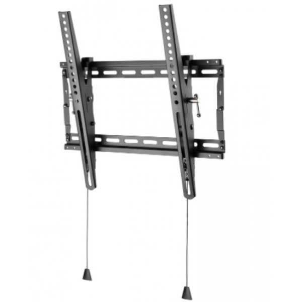 DELTACO OFFICE erikoissuuren näytön seinäkiinnike, 32" - 70", 70 kg, kallistus, kokoon taittuva