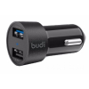 Budi 2.4A/12W, 18W QC3.0 USB-A Autolaturi, Qualcomm 3.0 pikalataus
