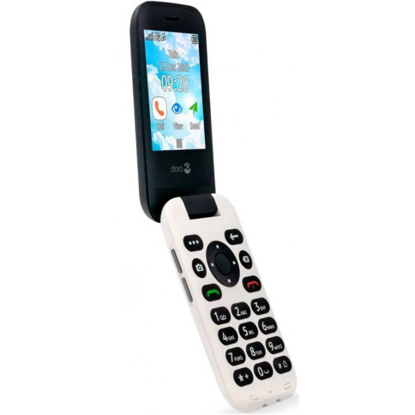 DORO 7031 4G  SIMPUKKAPUHELIN musta, takuu 2v