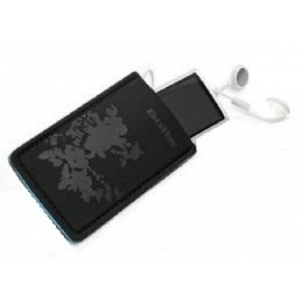 Golla Puhelinpussi Mini Musta Kuvioitu