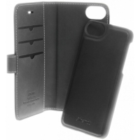 IPHONE 8 / 7 / SE 2020 / 6S, 2IN1 musta, RFID suoja, Insmat suojakotelo Appleen