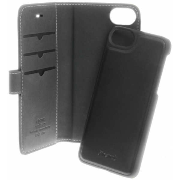 IPHONE 8 / 7 / SE 2020 / 6S, 2IN1 musta, RFID suoja, Insmat suojakotelo Appleen