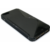 Sandberg iPhone 5 / 5S / SE Musta Suojakuori
