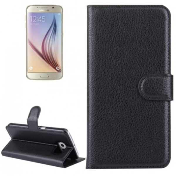 Samsung Galaxy S6 Musta suojakotelo LC