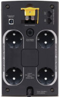 Alternative view of APC BACK-UPS 950VA 230V AVR, 4kpl SCHUKO naaras ulostulo liitäntää akkuvarmennuksella ja suojauksella