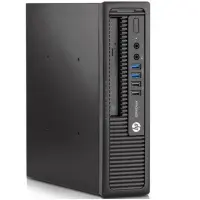 HP EliteDesk 800 G1 SFF Quad-Core i5-4570 / 4GB / 120GB SSD / DVD-RW / Windows 10 Professional 64bit, takuu 12kk