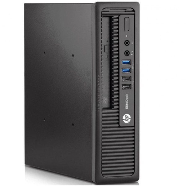HP EliteDesk 800 G1 SFF Quad-Core i5-4570 / 4GB / 120GB SSD / DVD-RW / Windows 10 Professional 64bit, takuu 12kk