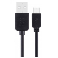 HW 1M USB-A - USB-C / Type-C johto Musta, toimii myös iphone 16 pro mallin kanssa