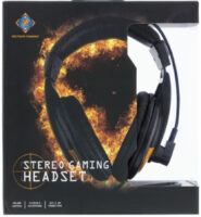 Alternative view of GAMING kuulokemikrofoni pelaajille, stereoääni, 2x3.5mm liitin, 20 Hz - 20 kHz, 32 Ω, musta, DELTACO GAM-012