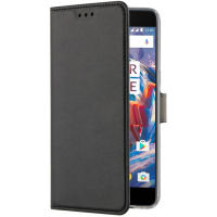 Samsung Galaxy Xcover Pro (musta) Booklet Case Slim ENJOY suojakotelo