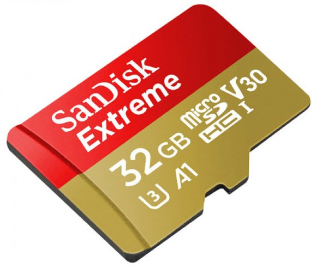 SANDISK Extreme microSDHC 32GB + SD Adapter + Rescue Pro De luxe 100MB/s