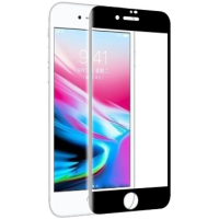 Apple iPhone 6 / 6S / 7 / 8 / SE 2020 musta reunus panssarilasi