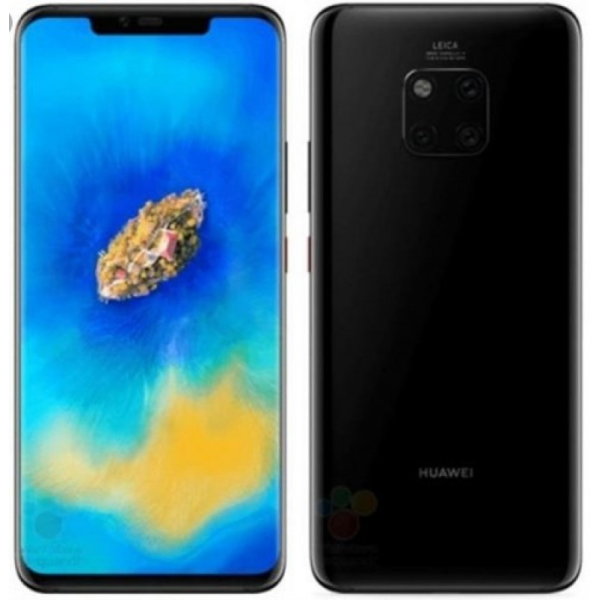 Käytetty Huawei Mate 20 Pro 6/128Gb, Tumma Sininen, takuu 1 kk, 40+20+8 MP kolmoiskamera