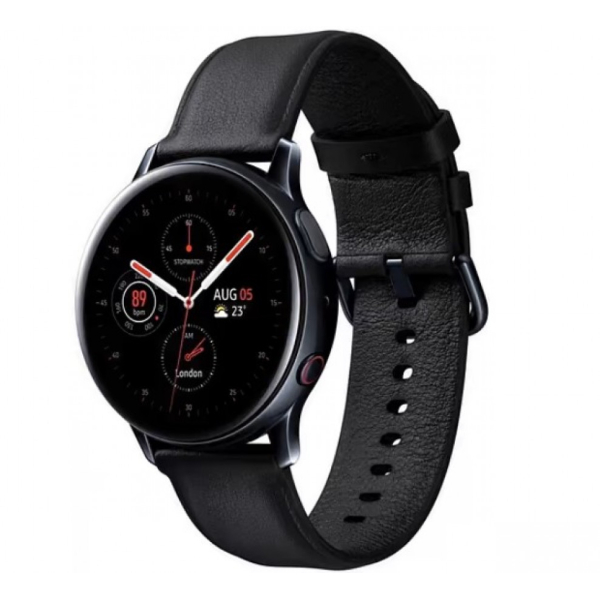 Käytetty Samsung Galaxy Watch Active 2 4G LTE e-SIM, 40mm, musta, takuu 1kk
