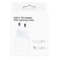 Smartte 20W USB-C seinälaturi & 1m USB-C  Lightning kaapeli, Apple iPhone 14, 13, 12, 11 jne yhteensopiva, PD 3.0/2.0, QC 4.0/3.0
