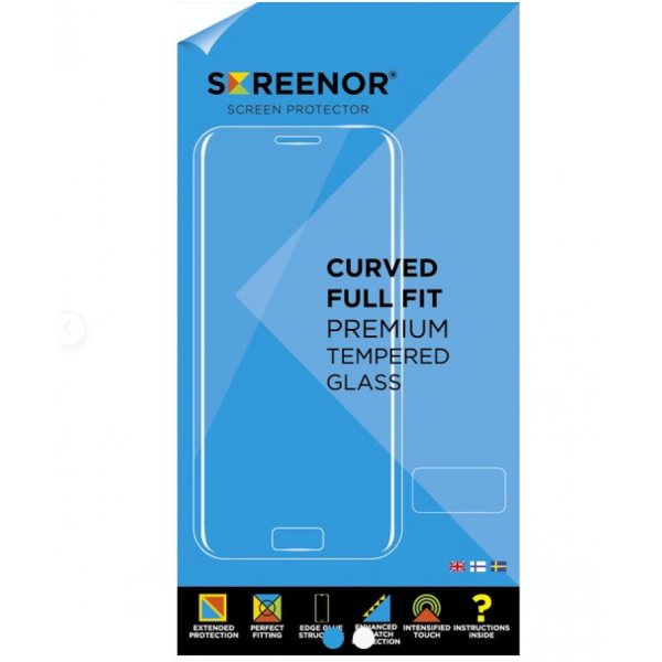 SCREENOR TEMPERED ONEPLUS 8 PRO CURVED BLACK panssarilasi