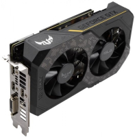 Asus GeForce GTX 1660 Ti TUF Gaming EVO - OC Edition -näytönohjain, 6GB GDDR6 PCIe 3.0, DVI/2xHDMI/DP