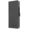 Samsung Xcover Pro musta suojakotelo, aitoa nahkaa, Insmat EXCLUSIVE FLIP CASE