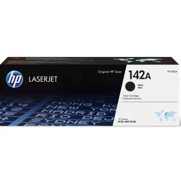 HP 142A ORIGINAL MUSTA LASERVÄRIKASETTI